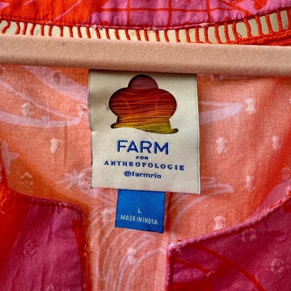 Anthropologie Farm Rio Kaftan Cover-Up Dress - Picture 2 of 2